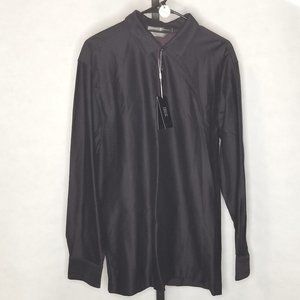 NWT Nike Tiger Woods Long Sleeve Polo Black/Purple